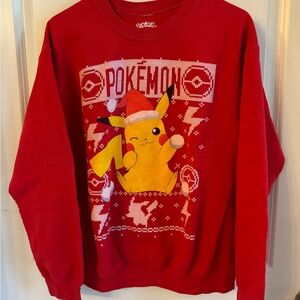 Pokémon Pikachu Christmas Holiday Sweatshirt